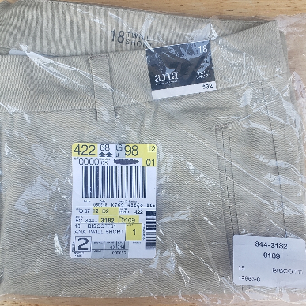 Ana twill shorts